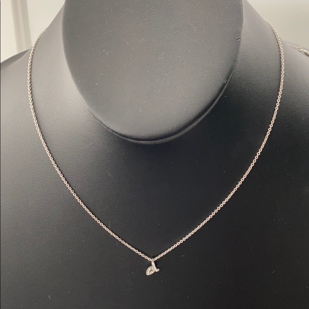 Nadri (N4) CZ d initial necklace